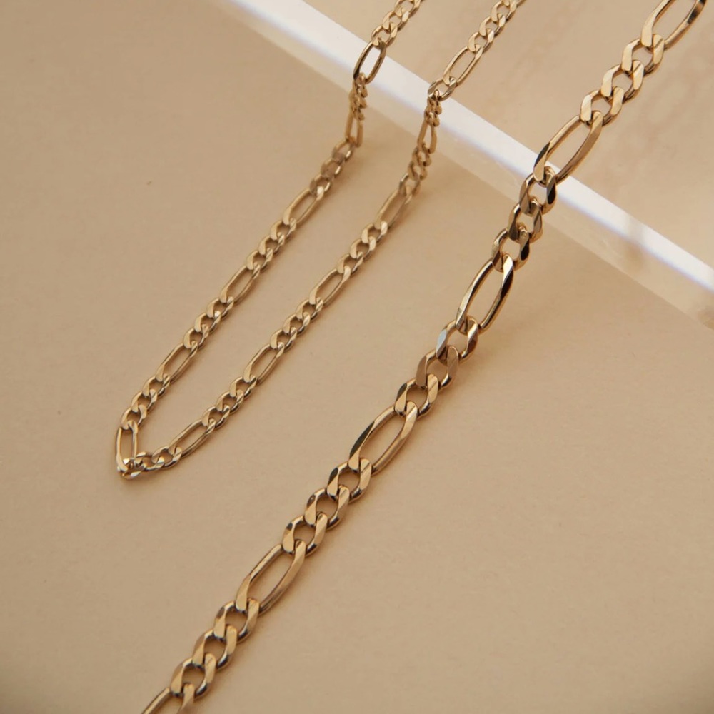 Aurate gold chain bracelet